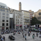La plaza Sant Joan de Lleida
