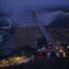 Incendi al magatzem d’un molí d’oli de les Borges