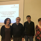 La presentació de les troballes va tenir lloc ahir a Lleida.