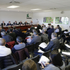 Imagen de la junta de accionistas de Indulleida, celebrada el pasado 27 de noviembre en Alguaire.