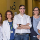 El equipo que ha participado en el estudio de la atención a pacientes con enfermedad pulmonar obstructiva crónica.