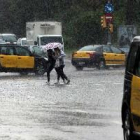 La pluja col·lapsa els accessos a Barcelona i complica la circulació en ciutat