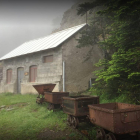 Imagen de archivo de instalaciones de las minas de Arres.