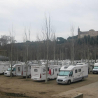 Una de les trobades d’autocaravanes a Balaguer.