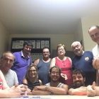 Los miembros de la nueva entidad L’Afany que se ha constituido en Puigverd de Lleida.