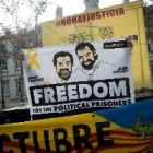 300 manifestants demanen davant del TS l'alliberament dels independentistes presos