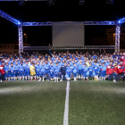 La Escola de Futbol Baix Segrià presenta a todos sus equipos, integrados por 230 jugadores y jugadoras