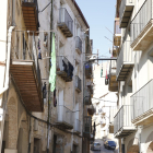 Imatge del carrer Botera del centre històric de Balaguer.