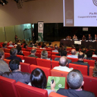 Imagen de una reunión de la Federació de Cooperatives Agràries de Catalunya en Lleida. 