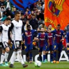 El Barcelona recupera sensacions davant del València i s'atansa al títol