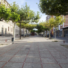 El paseo Jaume Balmes en el centro de la capital de la Segarra.
