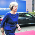 La primera ministra britànica, Theresa May, una de les protagonistes de la cimera, centrada en el Brexit.