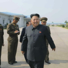 El líder nord-coreà, Kim Jong-un, en una imatge d’arxiu durant uns exercicis militars.