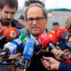 Torra demana a Sánchez allunyar-se de l'extrema dreta i dialogar sobre un referèndum