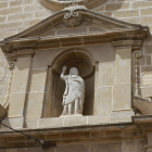 El Sant Jaume de Benavent de Segrià, en la hornacina.