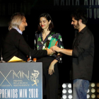 El dúo Maria Arnal y Marcel Bagés, galardonados en los Premios de la Música Independiente.