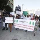Protesta contra asesinatos en Nigeria