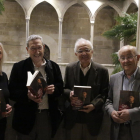 Carme Vidal, Pere Gabriel, Manuel Lladonosa i Lluís Pagès, a l’IEI.