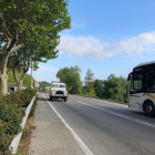 La travesía de la carretera de Bassella en Solsona.