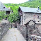 Imatge d’arxiu del poble de Sorpe, al municipi d’Alt Àneu.