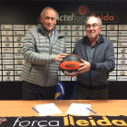 El Força Lleida i el CB Bellpuig firmen un conveni de col·laboració