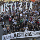 Miles de manifestantes piden  justicia el pasado sábado.