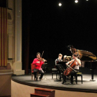 El Trio Halir, ahir al Teatre Armengol de Bellpuig.