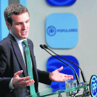 Imagen de archivo del líder del PP, Pablo Casado.