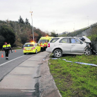 El último accidente mortal en Lleida se produjo el pasado 21 en la carretera LL-11. 