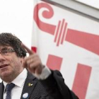 Puigdemont llama a los catalanes a "plantarse" y movilizarse con "serenidad"