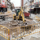 Los trabajos que han comenzado en la Barbacana.