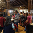 Unas 85 personas asistieron a la inauguración de la muestra en el Ecomuseu de Les Valls d’Àneu. 