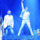 Un moment del concert que va obrir la gira ‘OT’, a Barcelona.