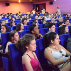El primer Festival Rocs de La Seu d’Urgell celebró ayer la gala de exhibición de films en el Cine Guiu.