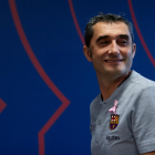 Valverde es va mostrar optimista davant d’una setmana en què es juga el liderat en Lliga i Champions.