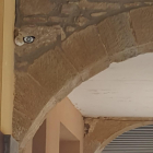 Una de las cámaras instaladas en Cal Formiguera. 