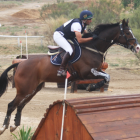 Albert Hermoso, con su caballo Nereo CP, durante un concurso de esta temporada.