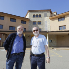 Dos de los promotores de la conversión del antiguo hotel Masia Salat de Les Borges en centro residencial de la comarca.