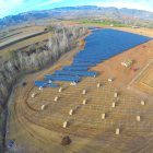 Imagen de archivo del nuevo parque solar en Talarn, Jussà. 