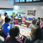 Projecte ‘El museu és una escola’, a la Casa Duran i Sanpere, amb la intervenció dels nens.