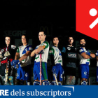 Els integrants del primer equip del Lleida Llista Blava, temporada 2017/18.