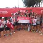 El CT Lleida sub-12, campeón de la Xpress Tennis Cup
