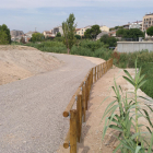 Habiliten un nou espai de passeig vora la riba del riu Ondara