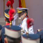 El rei Felip VI va presidir la desfilada del Dia les Forces Armades.