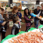 Imagen de archivo de una visita de escolares al mercado de Ronda-Fleming.