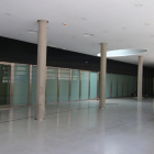 Interior de l’ampliació de l’edifici judicial, que acollirà les noves sales de vistes.