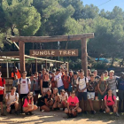 Unos 50 jóvenes participan en la salida en el Jungle Trek de Tarragona con la Agenda Jove