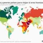 Les destinacions turístiques més segures (i insegures) per als homosexuals