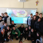 Alumnes del col·legi Maria Immaculada de Tremp que van participar en el projecte.