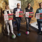 La novena edición del torneo pallarés se presentó ayer en la Diputación.